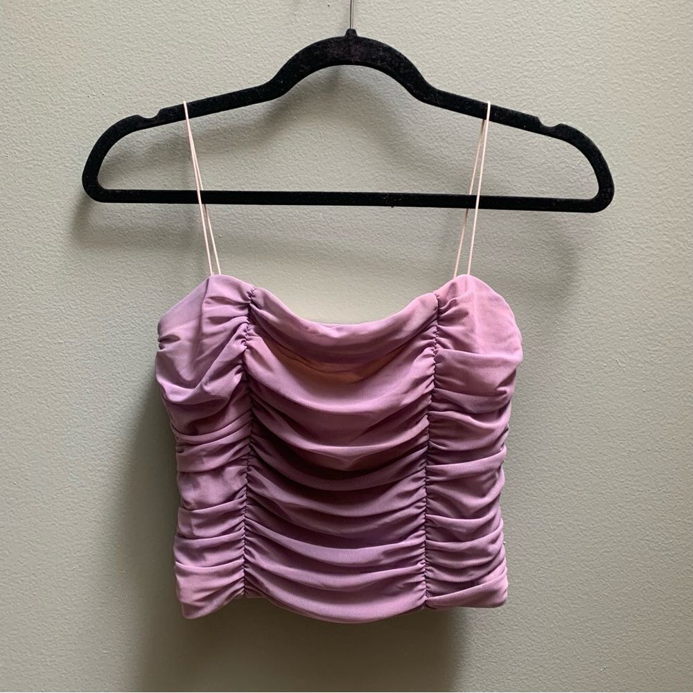 Beige Botany Tank Top Small